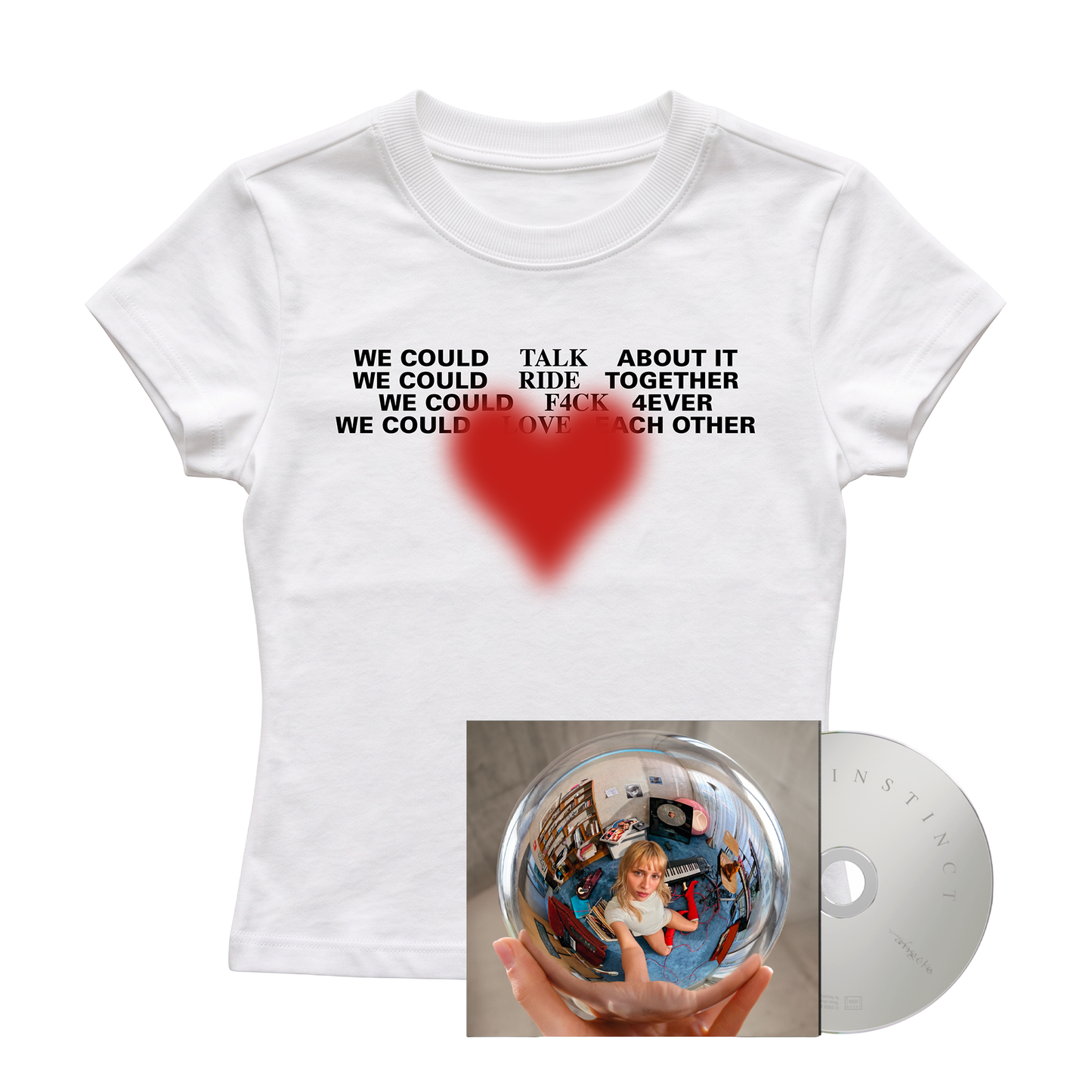 CD « INSTINCT » + BABY TEE