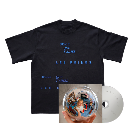 CD « INSTINCT » + T-SHIRT BRODÉ