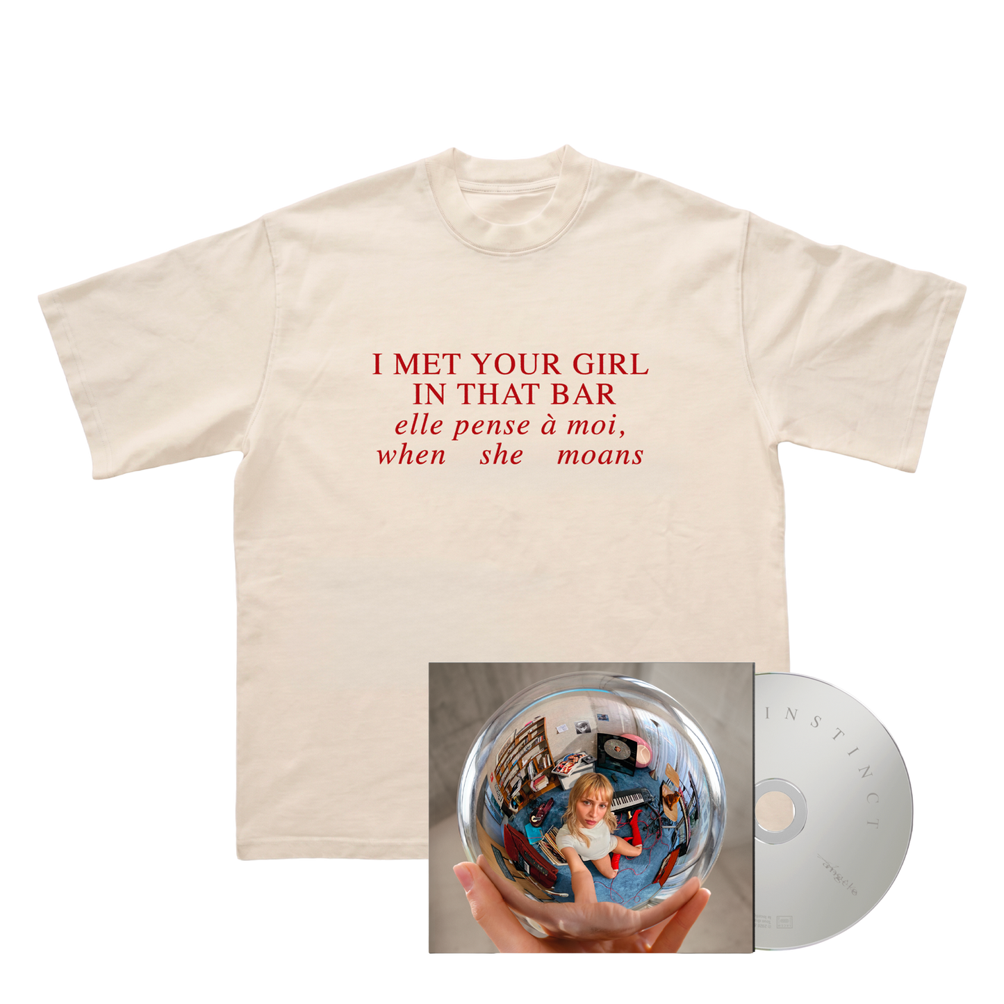 CD « INSTINCT » + T-SHIRT