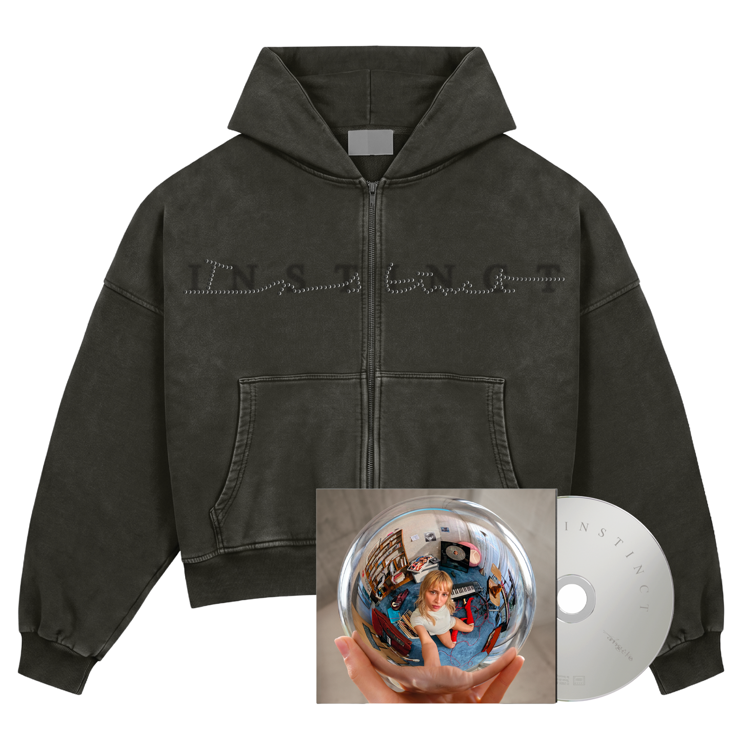 CD « INSTINCT » + HOODIE ZIP