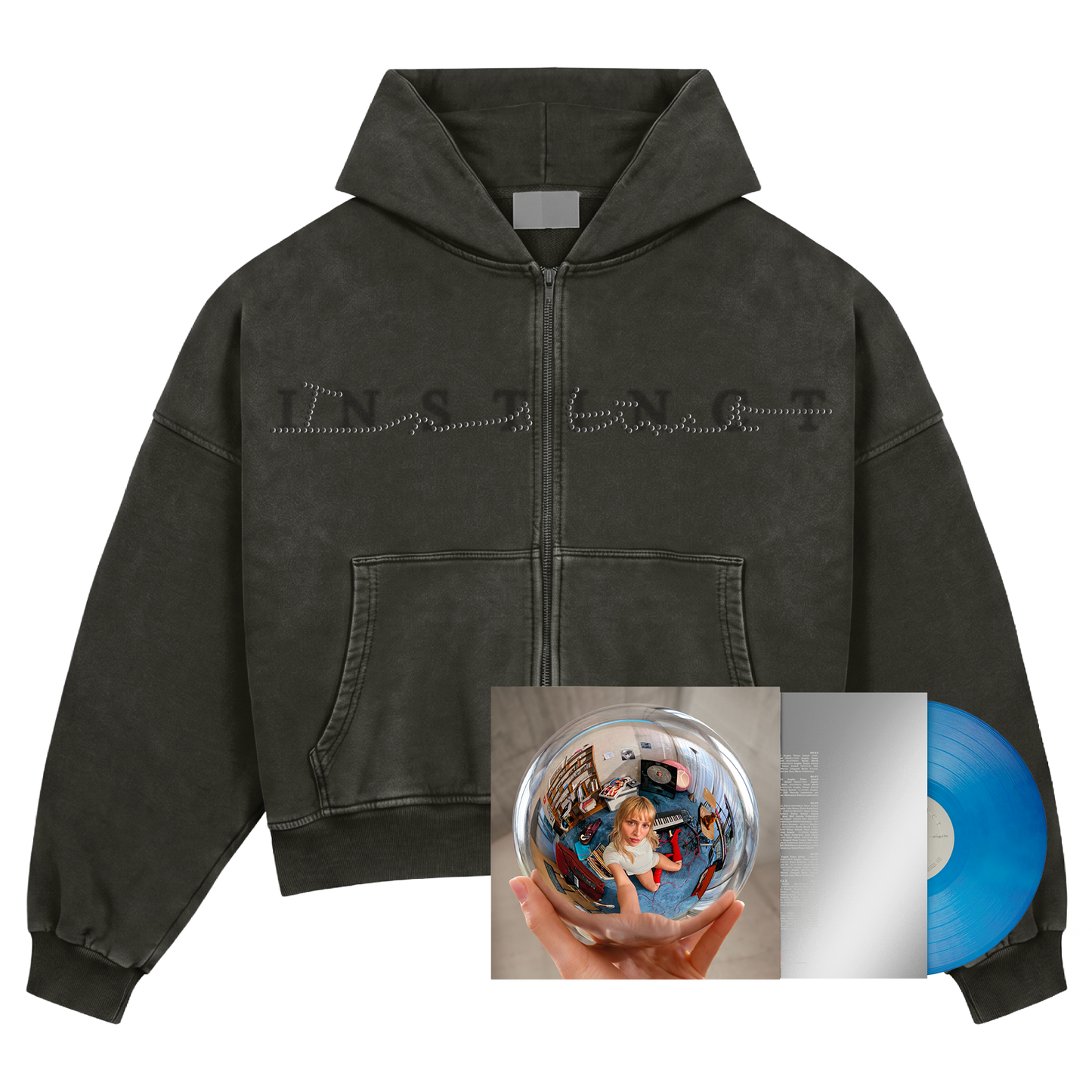 VINYLE « INSTINCT » STANDARD + HOODIE ZIP